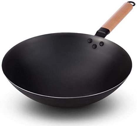 Carbon Steel Wok for Stir Fry & Deep Frying