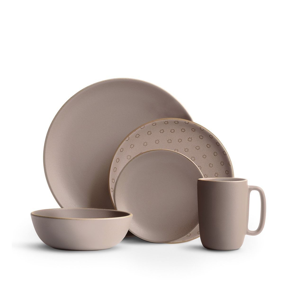 Ceramic Dinnerware Set | Plates, Bowl, Mug