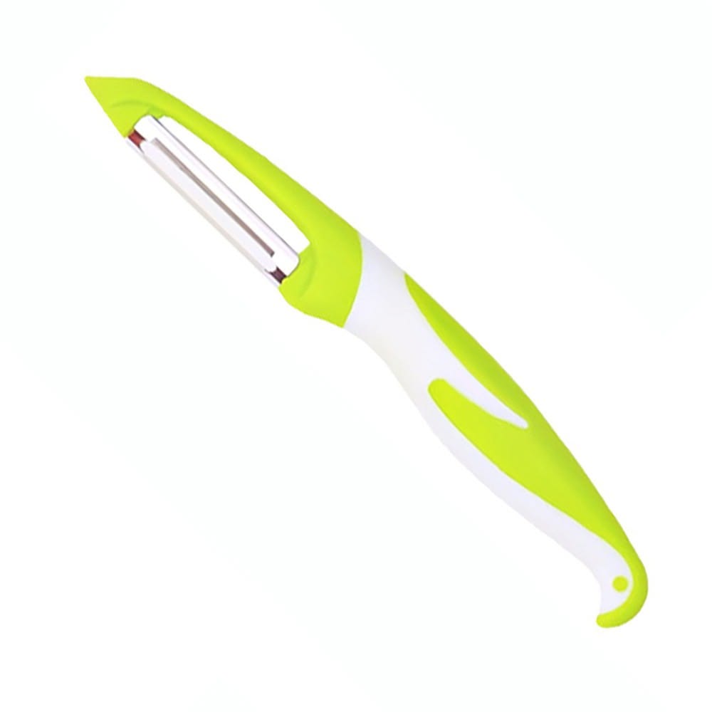 Green & White Ergonomic Vegetable Peeler