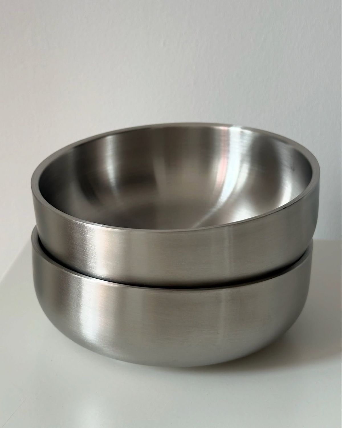 Stainless Steel Mixing Bowls Set of 2
