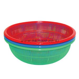 Multipurpose Plastic Straining Baskets (Set of 3)