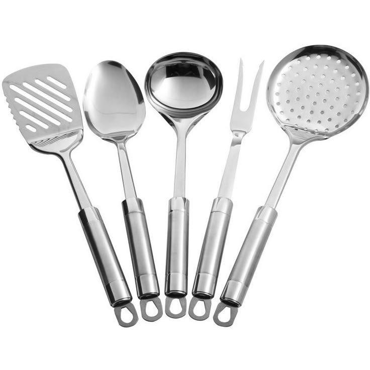 5 Pcs Stainless Steel Kitchen Utensil Set
