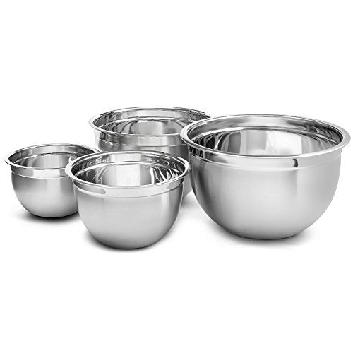 Stainless Steel Mixing Bowls Set of 4