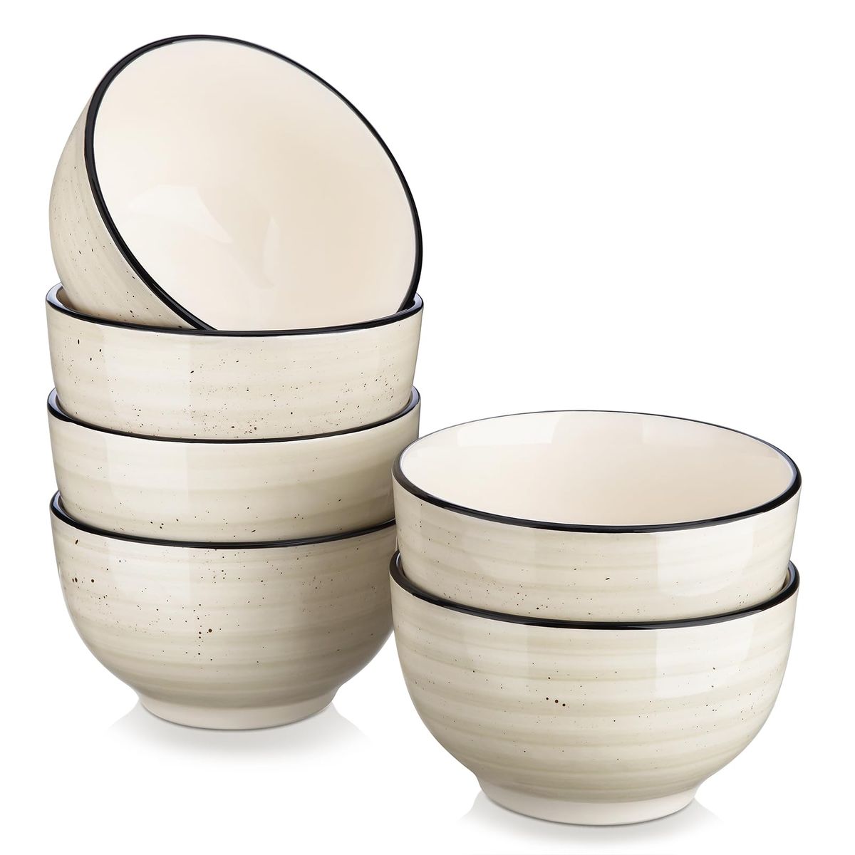 Ribbed Design Glass Tumblers Set of 2