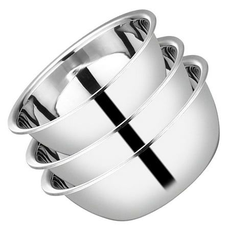 Stainless Steel Mixing Bowls Set (3 pcs)