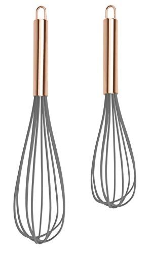Silicone Whisk Set for Baking & Cooking