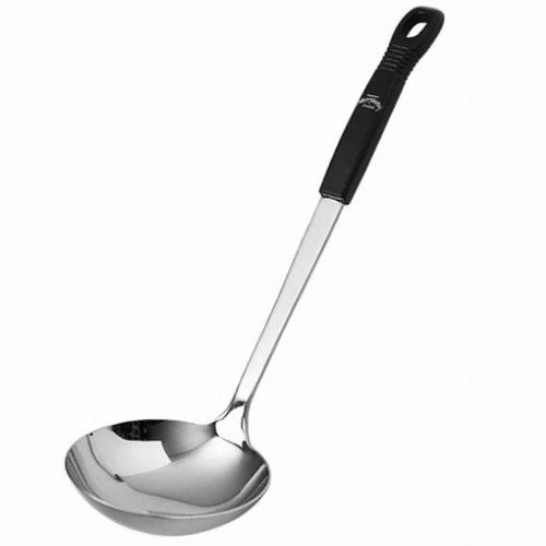 Stainless Steel Soup Ladle with Grip Handle