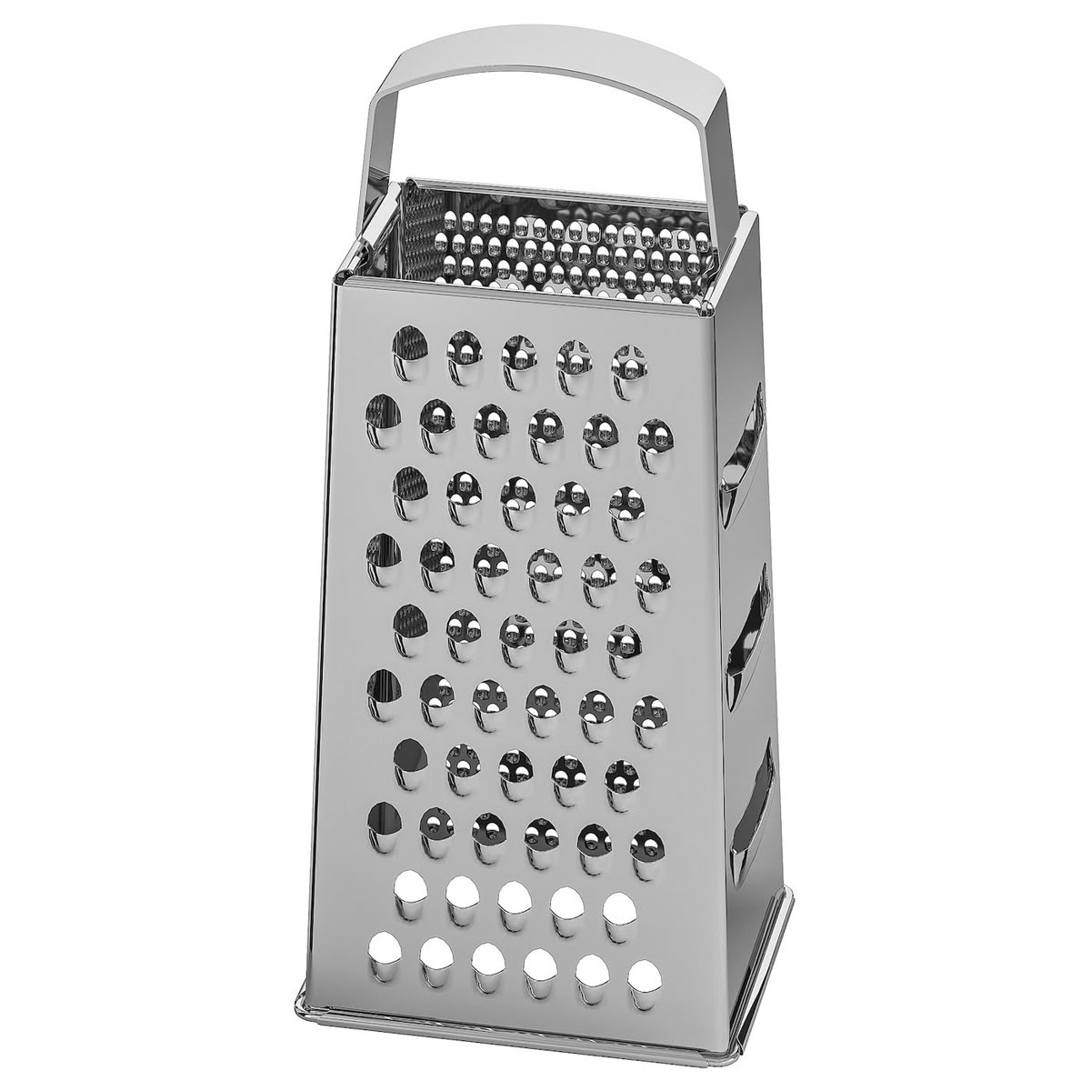 Stainless Steel 4-Sided Box Grater