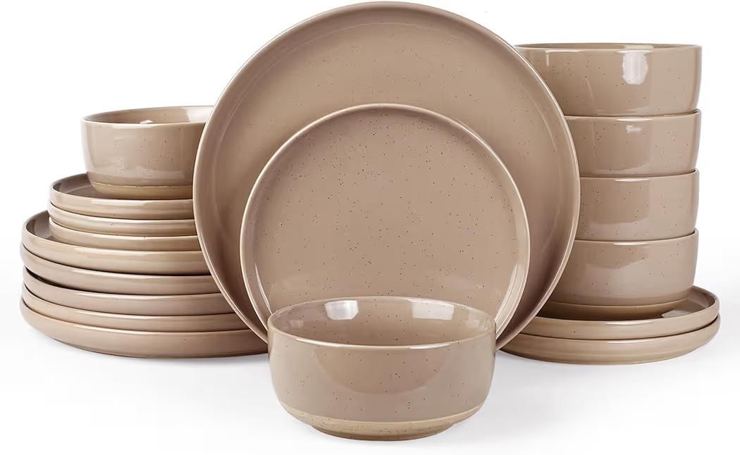 12 Pcs Ceramic Dinnerware Set for Dining