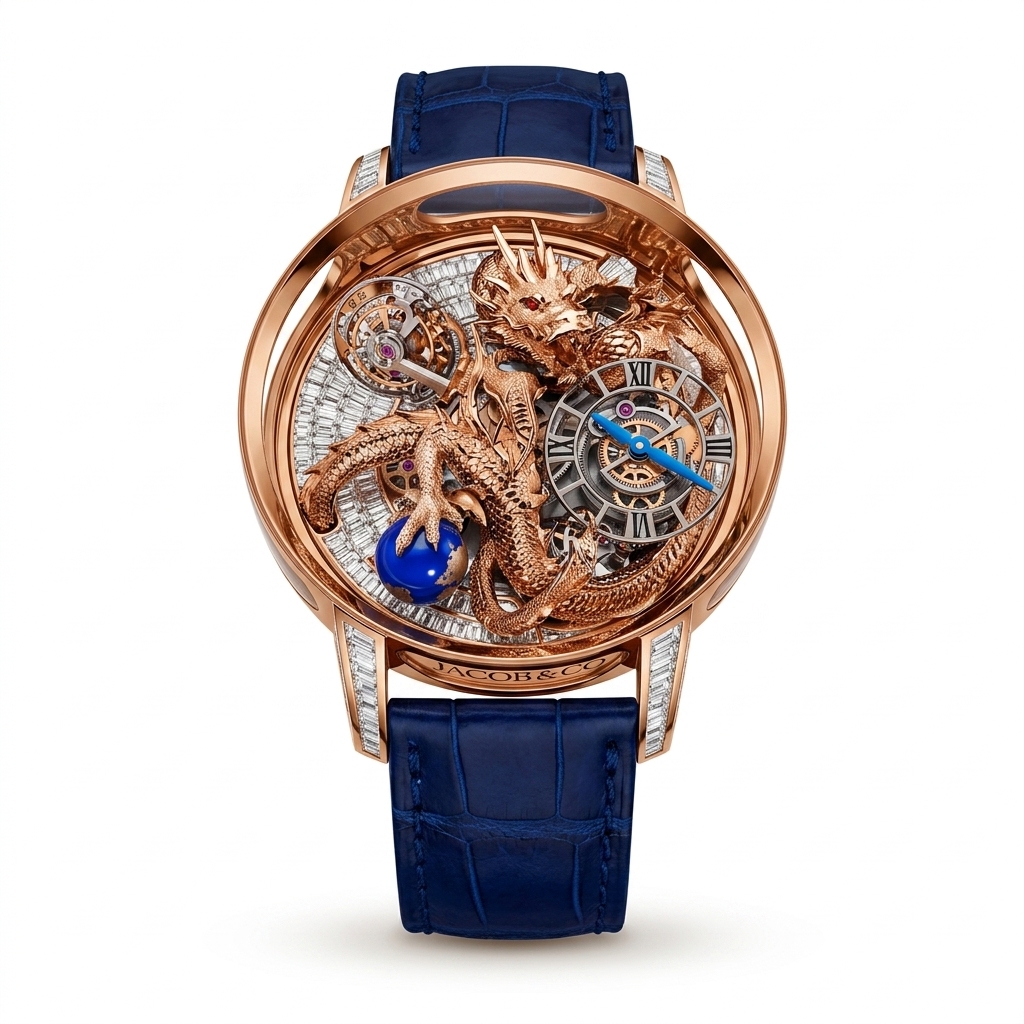Dragon Design Men's Analog Watch