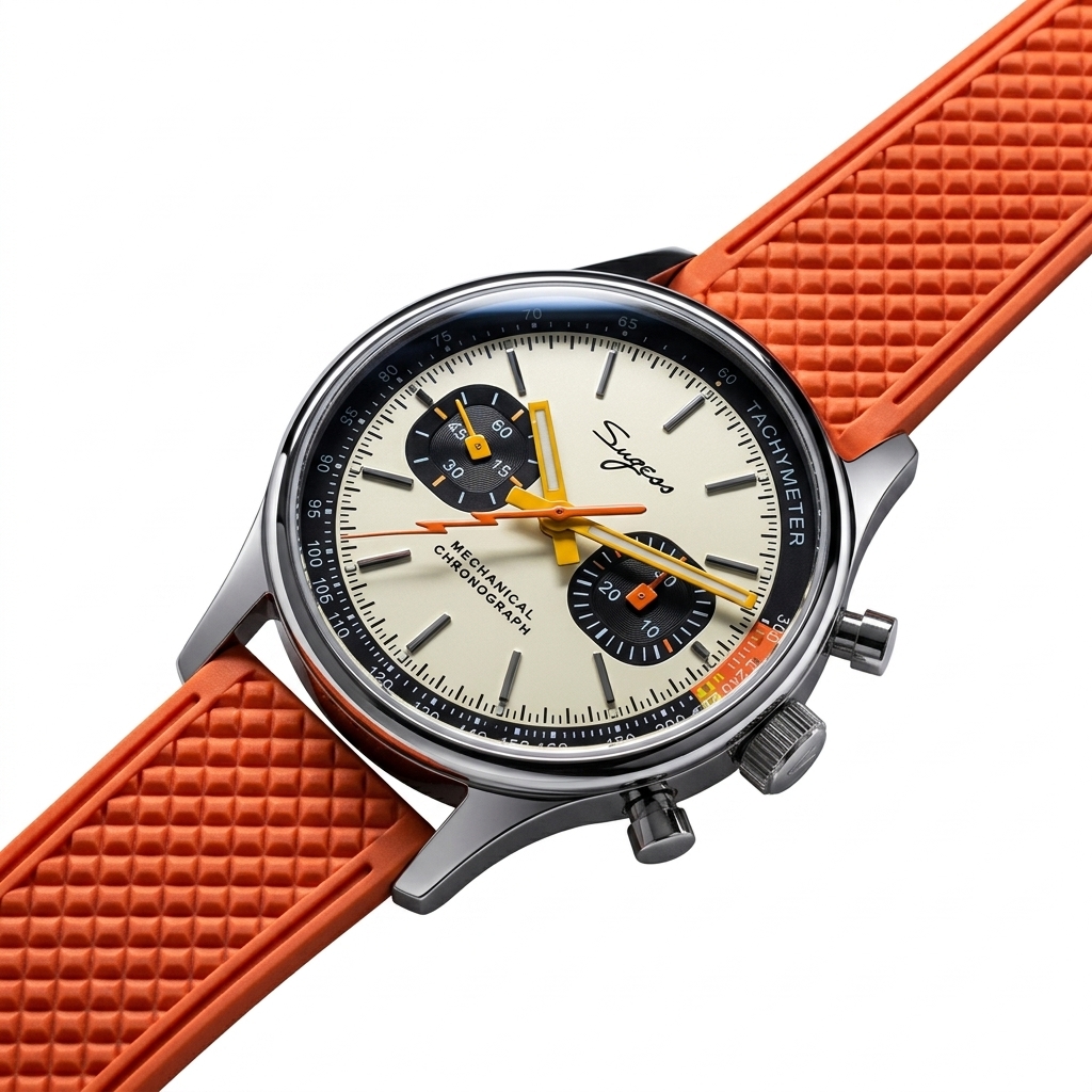 Mechanical Chronograph Analog Watch
