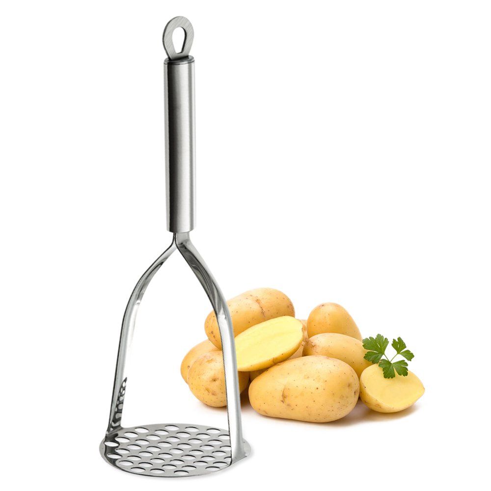 Durable Stainless Steel Potato & Vegetable Masher