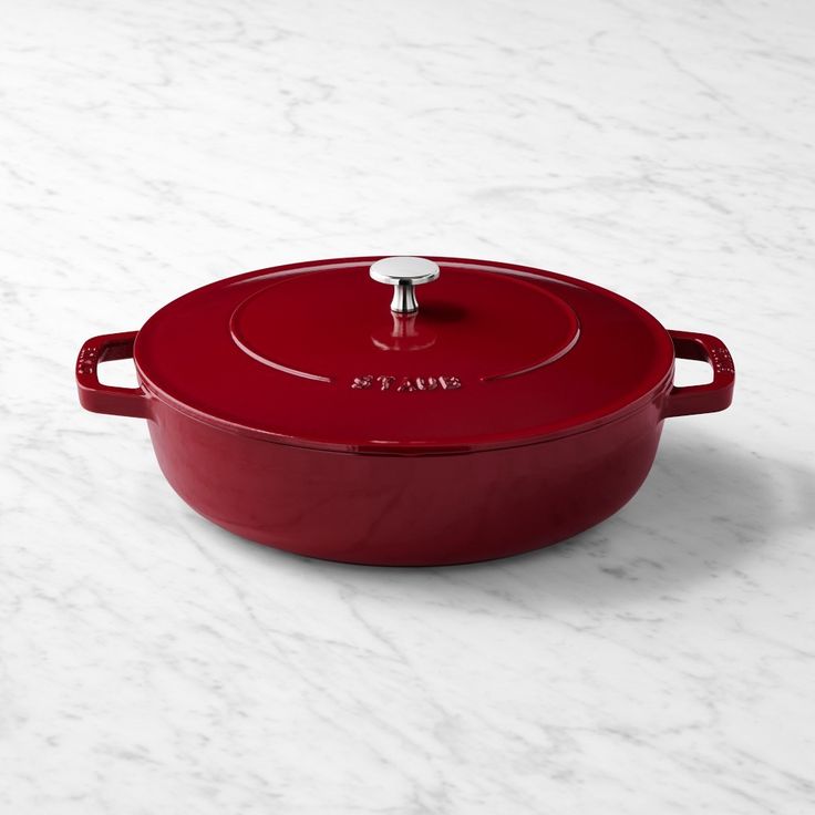 Staub Enameled Cast Iron Oval Dutch Oven