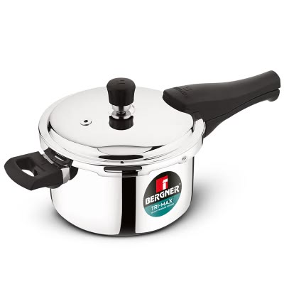 Bergner Tri-Max 3L Stainless Steel Pressure Cooker