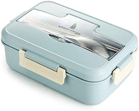 Wheat Straw Lunch Box with Cutlery