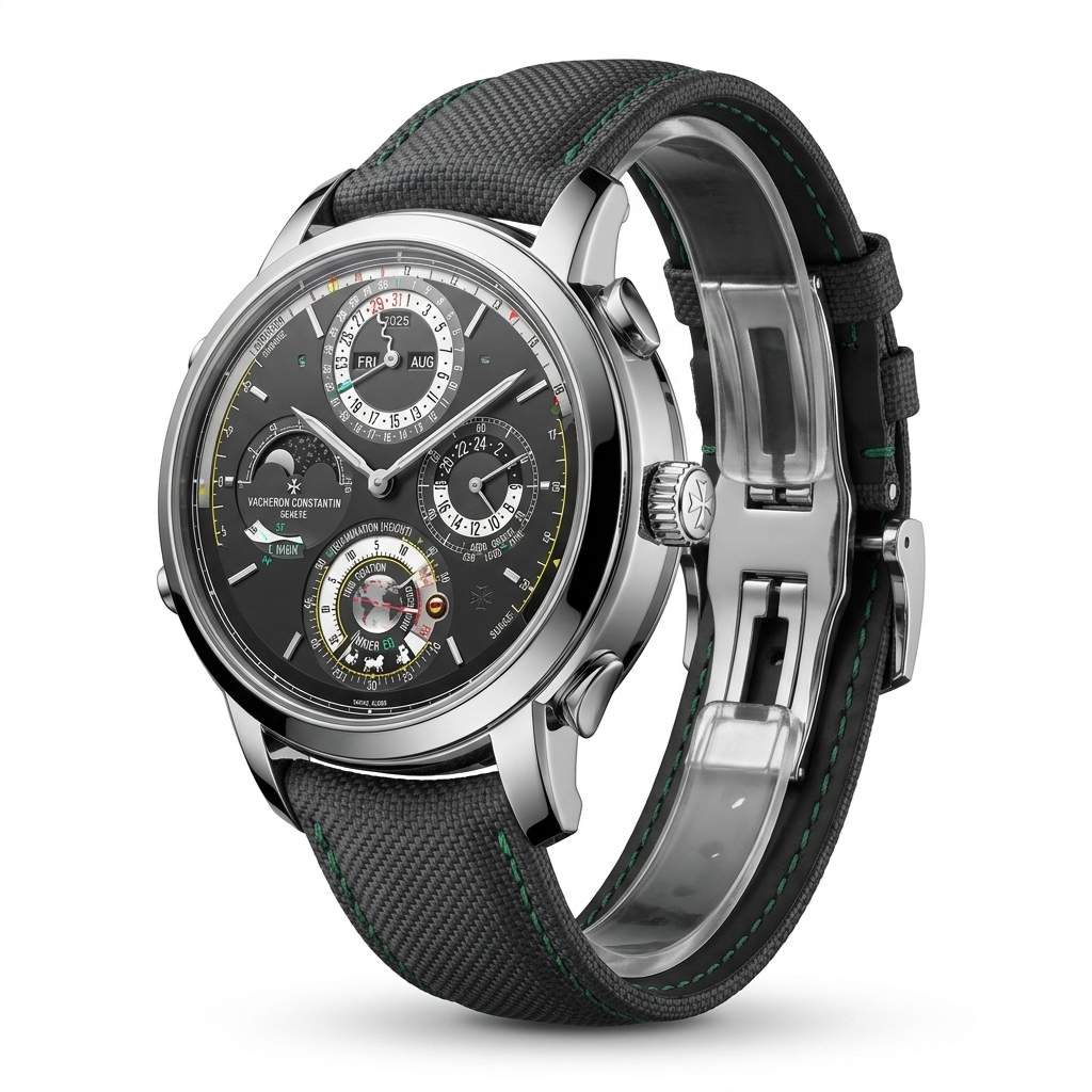 Luxury Inspired Men's Complicated Dial Watch