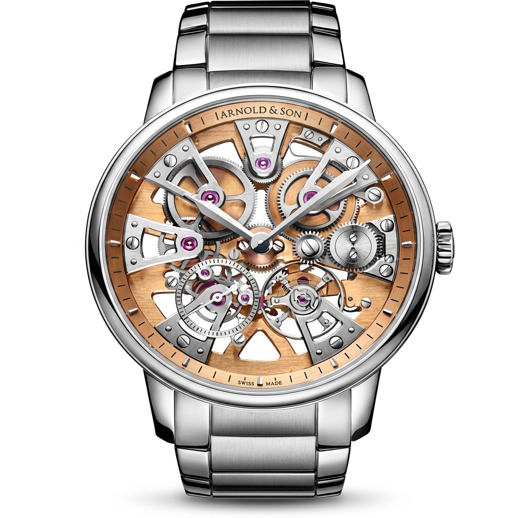 Arnold & Son Skeleton Automatic Watch