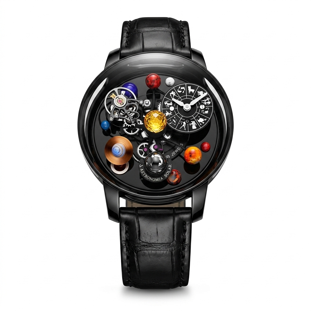 Premium Look Multi-Function Planetary Dial Watch
