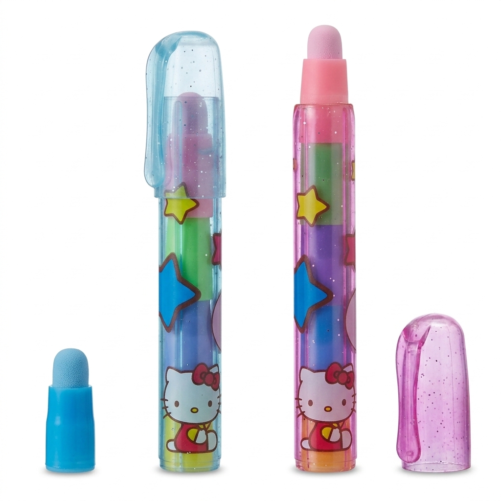 Hello Kitty Stackable Eraser Pen Style (Set of 2)