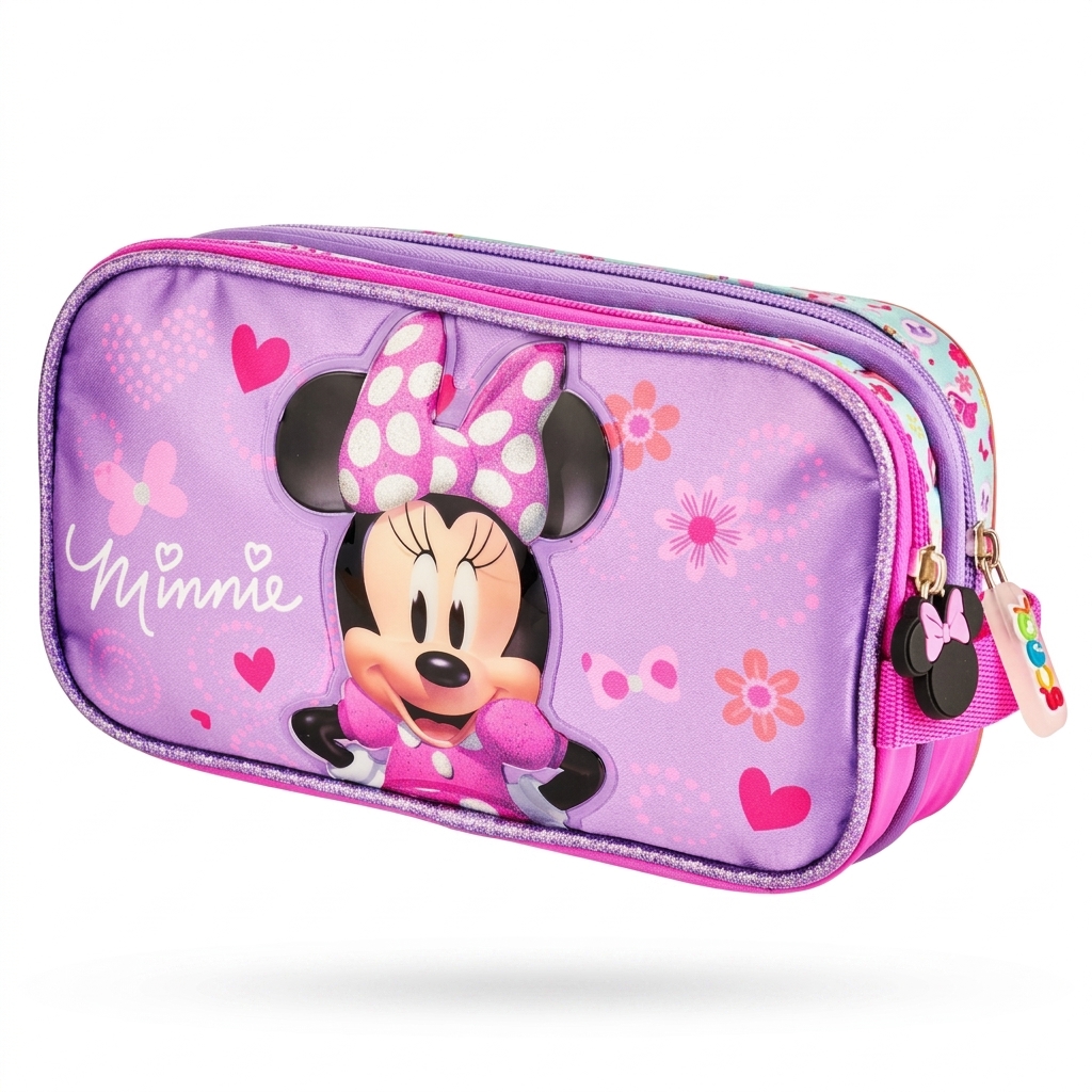 Minnie Mouse Pencil Pouch for Kids | School Stationery