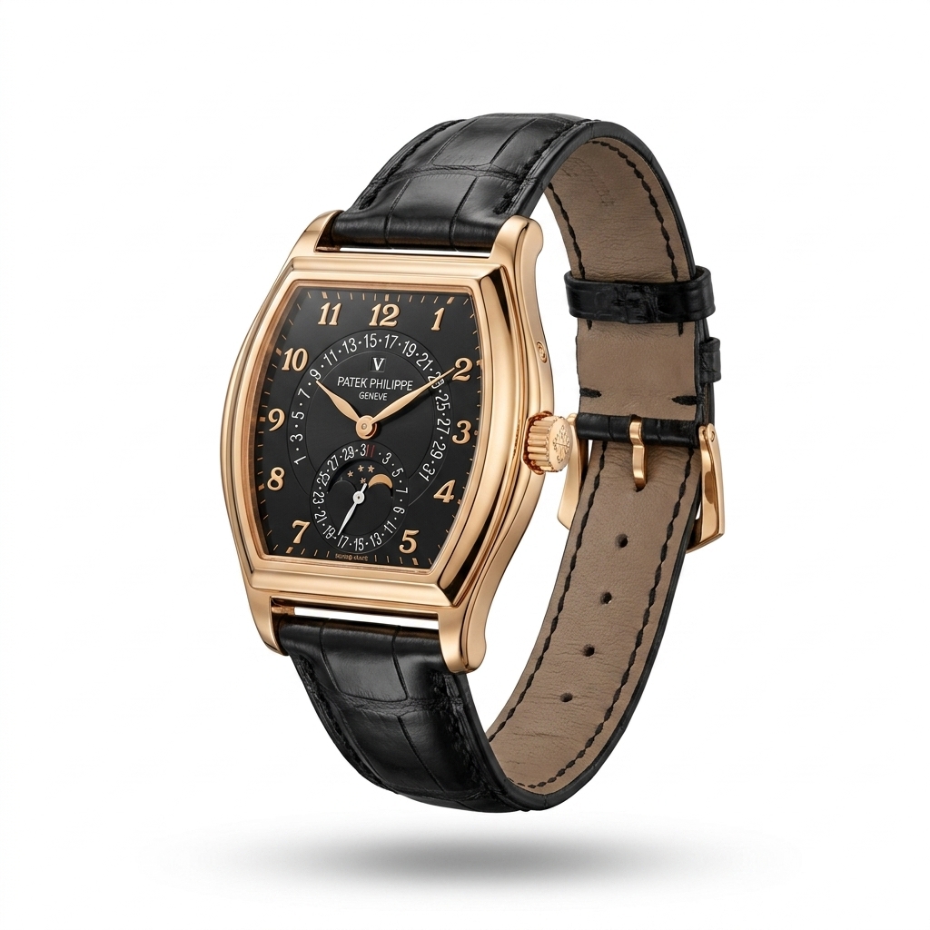 Luxury Style Tonneau Dial Watch for Men
