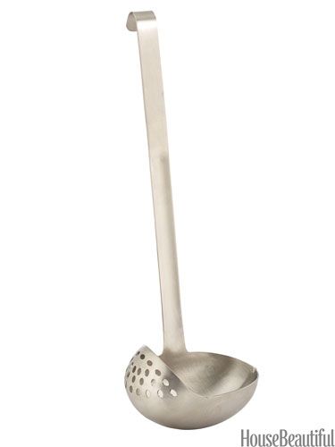 Stainless Steel Strainer Ladle for Kitchen