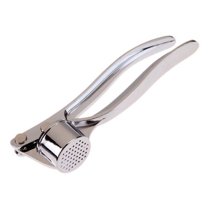 Stainless Steel Garlic Press | Easy Garlic Mincer