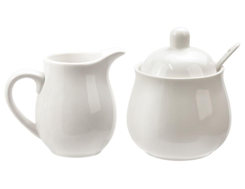 Ceramic Milk Jug & Sugar Pot Set
