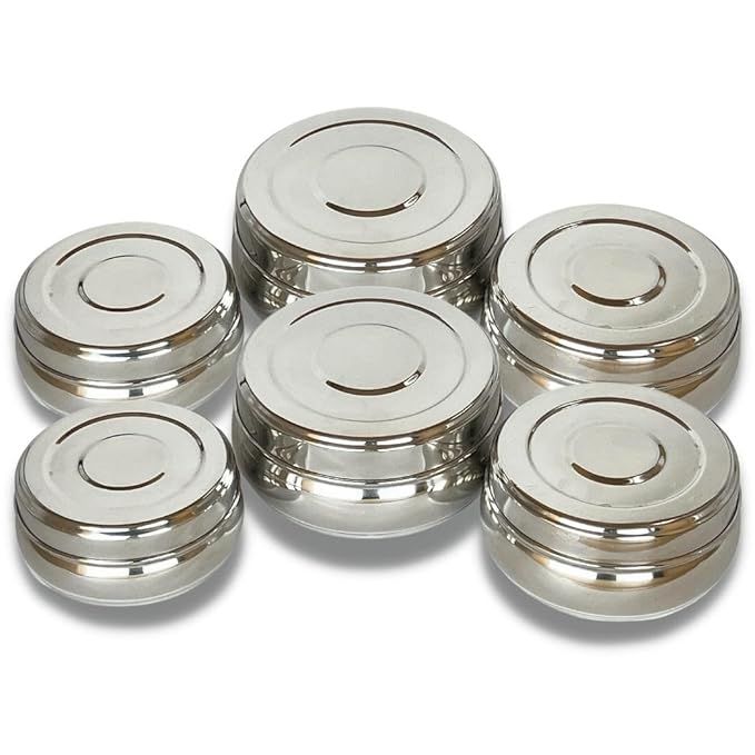 Steel Storage Container Set | Kitchen Dabba Box