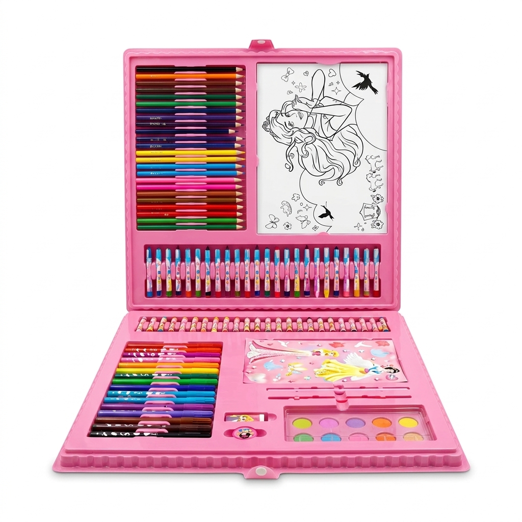Kids Art & Craft Drawing Kit | Pencils & Color Set