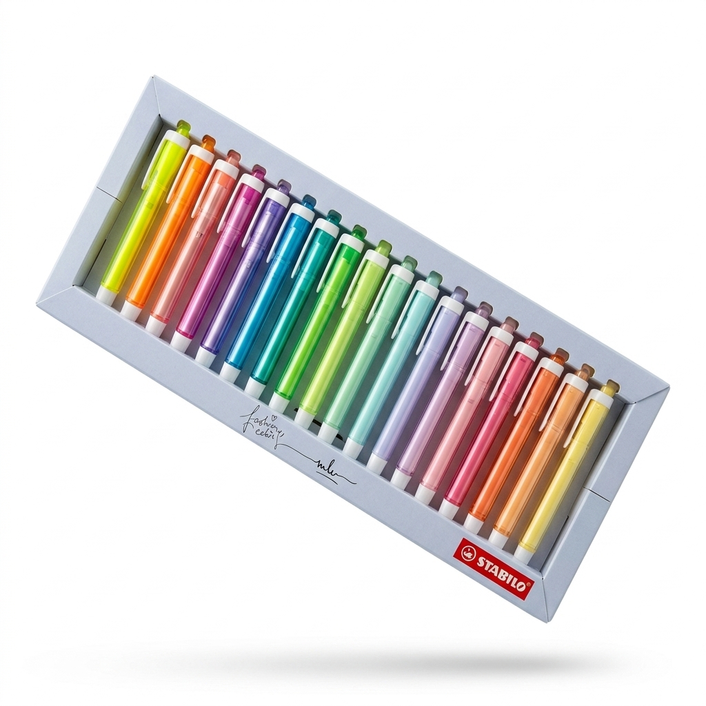 Stabilo Swing Cool Pastel Highlighters Set of 18