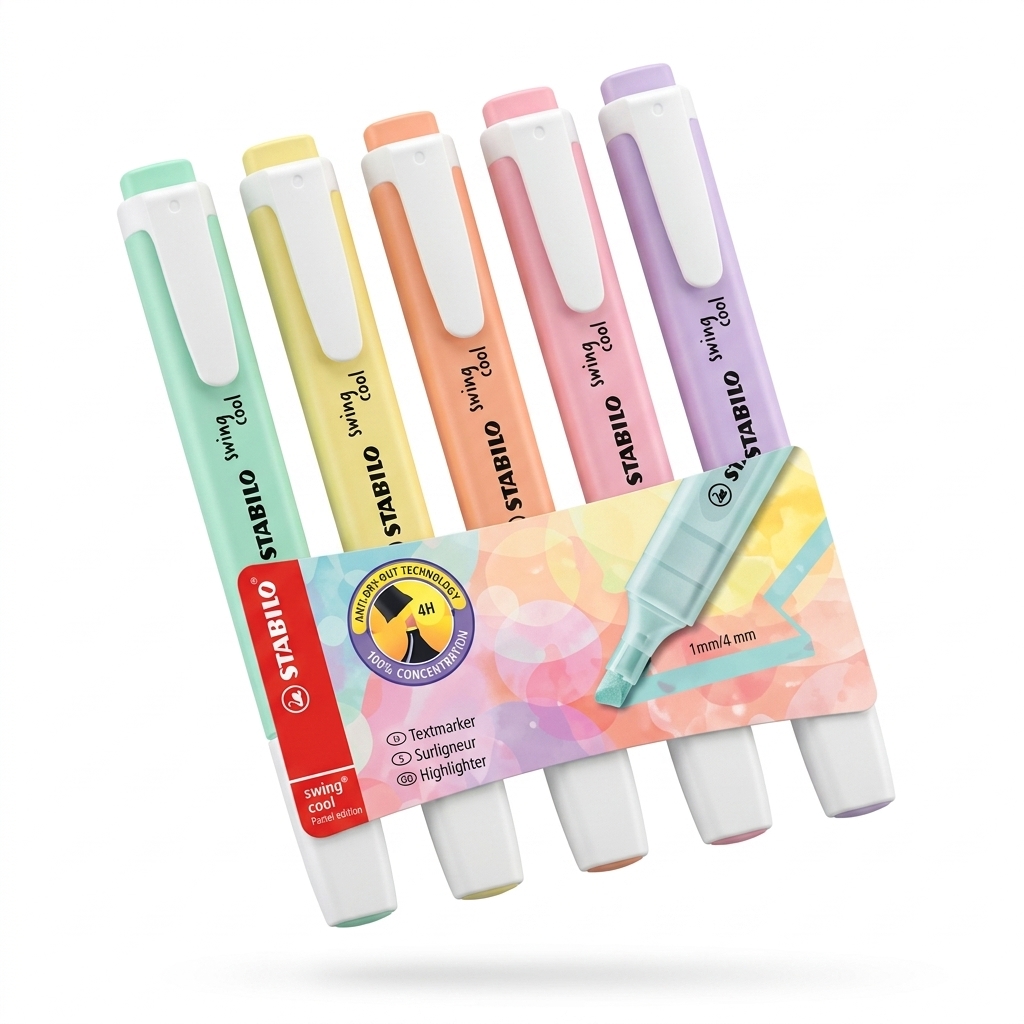 STABILO Swing Cool Pastel Highlighter Set