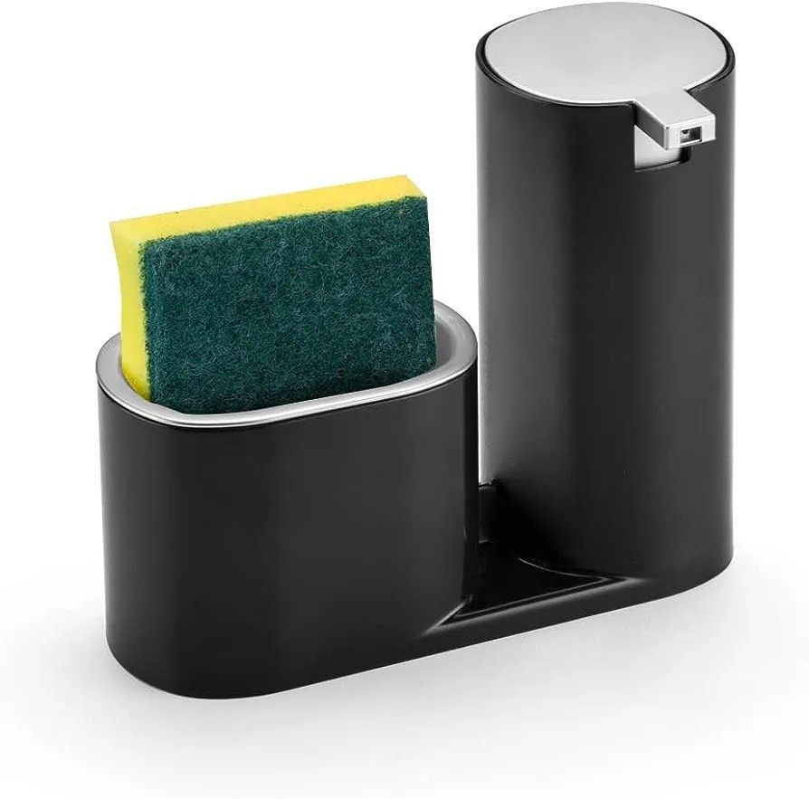 2-in-1 Kitchen Soap Dispenser & Sponge Holder