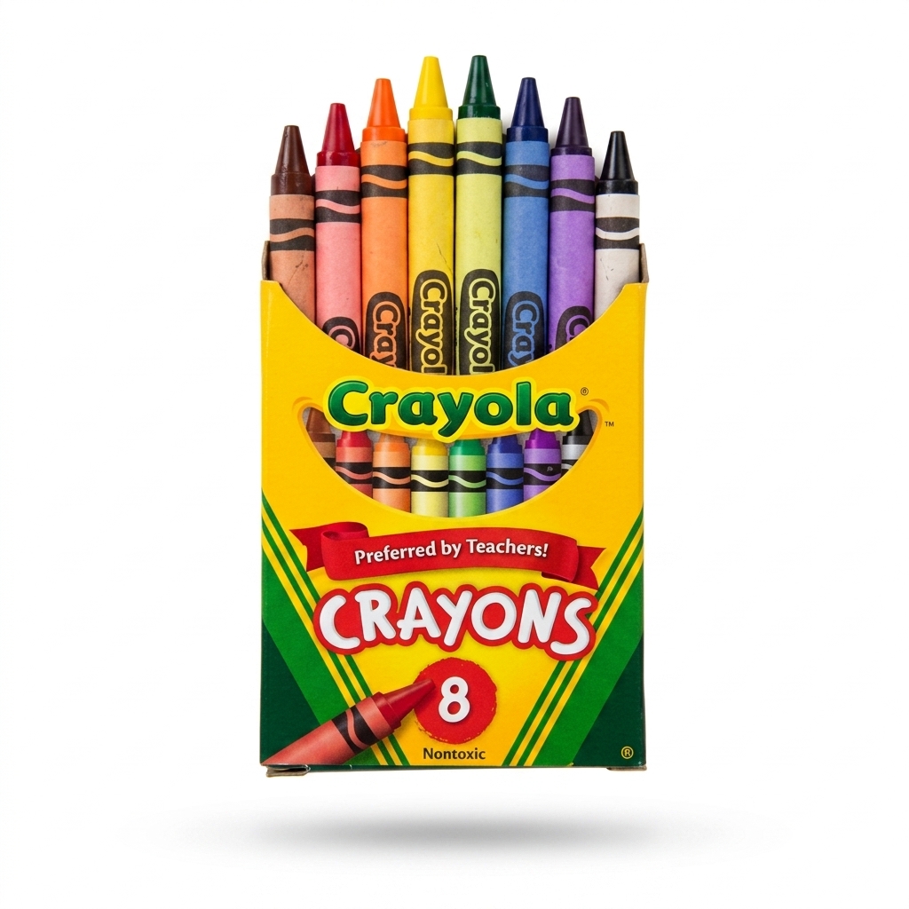 Crayola 8 Colors Crayons Set | Art Supplies