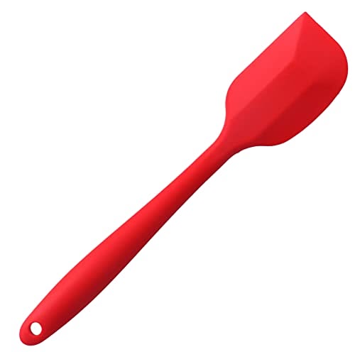Red Silicone Spatula for Baking & Cooking