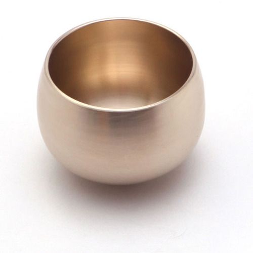 Small Brass Finish Decorative Bowl | Home Decor