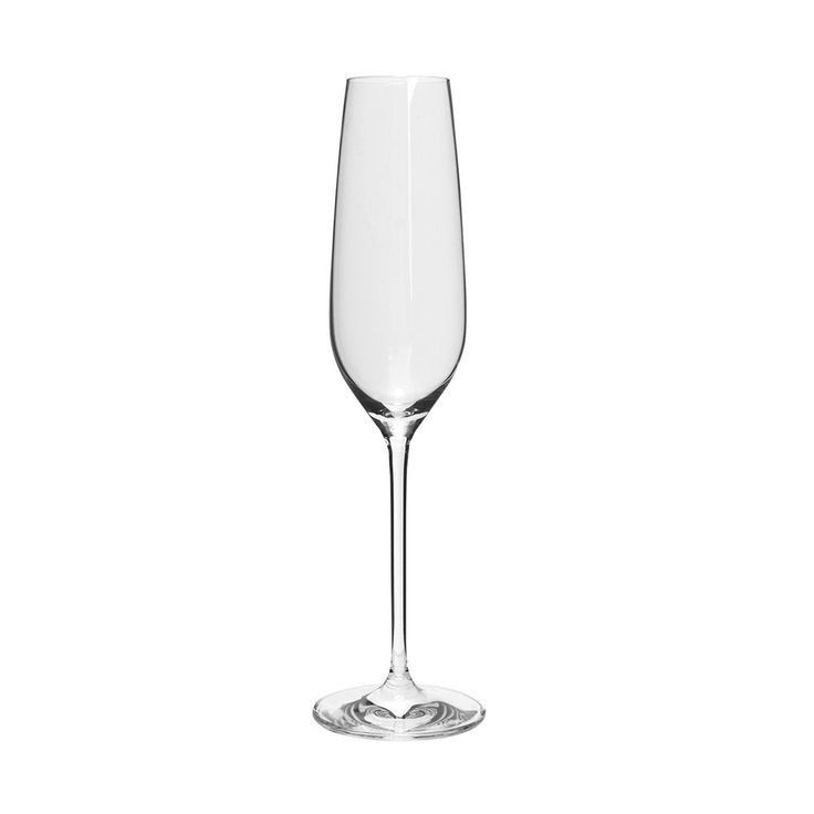 Elegant Clear Glass Champagne Flute for Parties