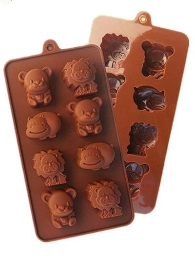 Cute Animal Silicone Mold for Chocolates & Candies