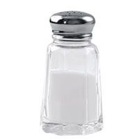 Classic Glass Salt Shaker with Steel Cap