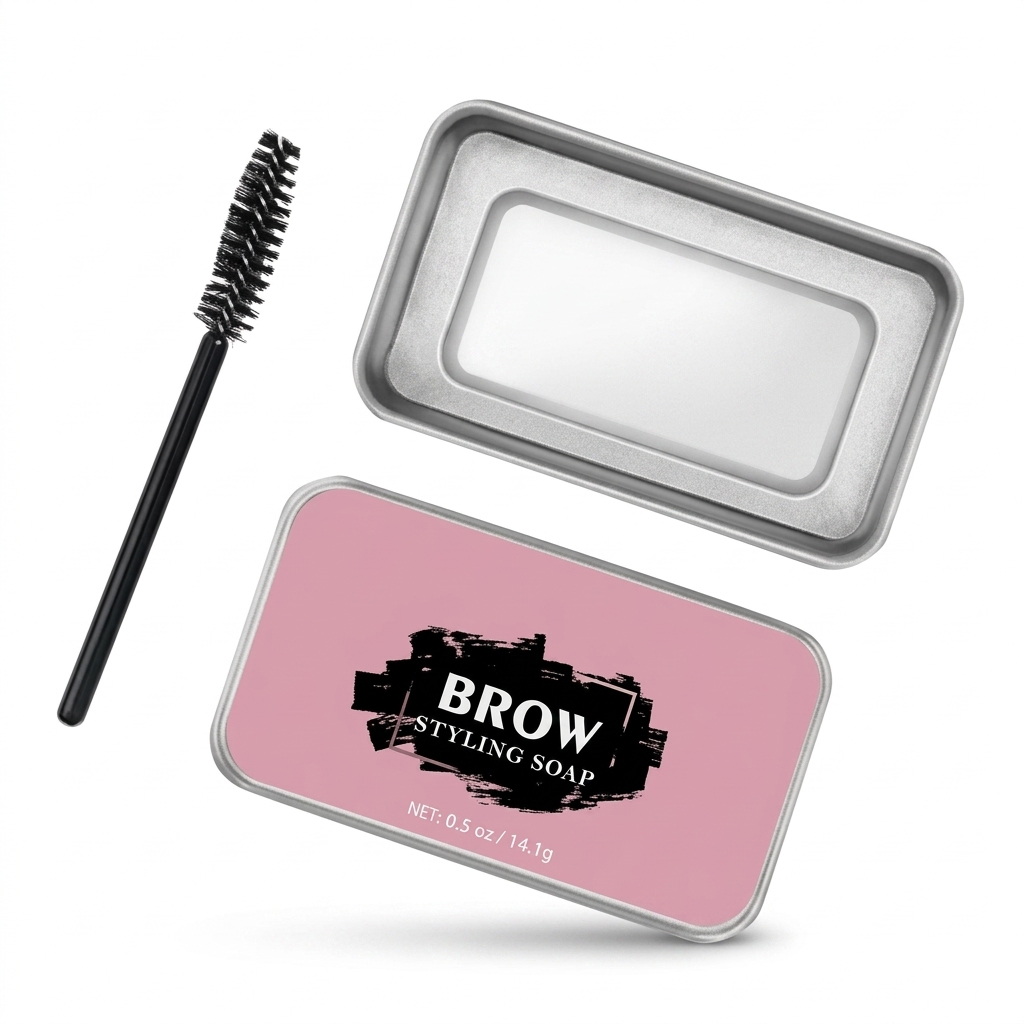 Brow Styling Soap with Brush - Fix & Groom Brows