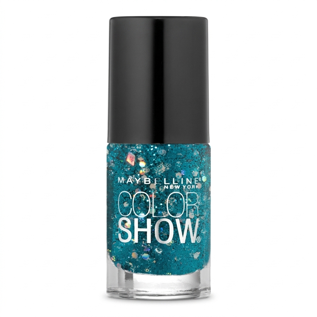 Maybelline Color Show Nail Polish Glitter Teal