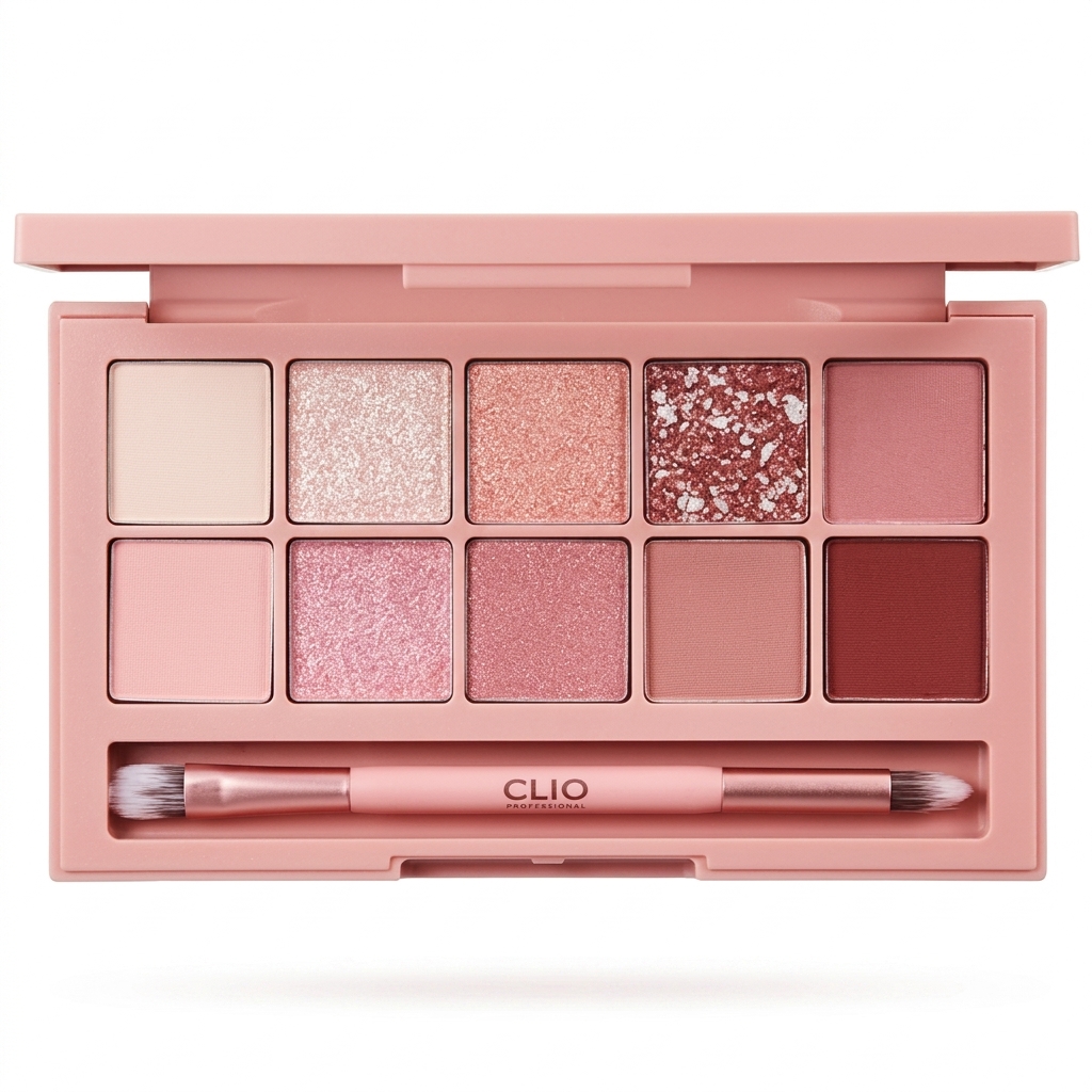 CLIO Pro Eye Palette | 10 Shades Eye Makeup