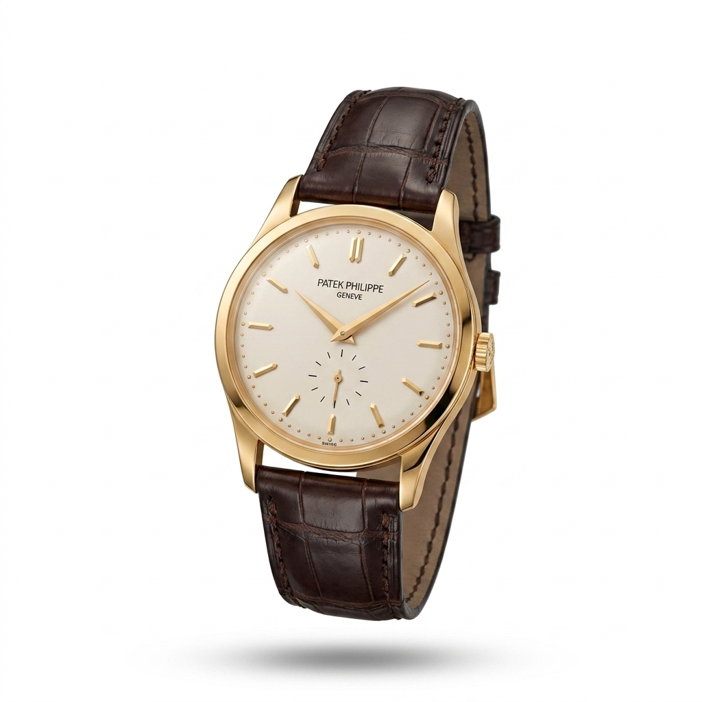 Classic Gold Tone Analog Watch for Men