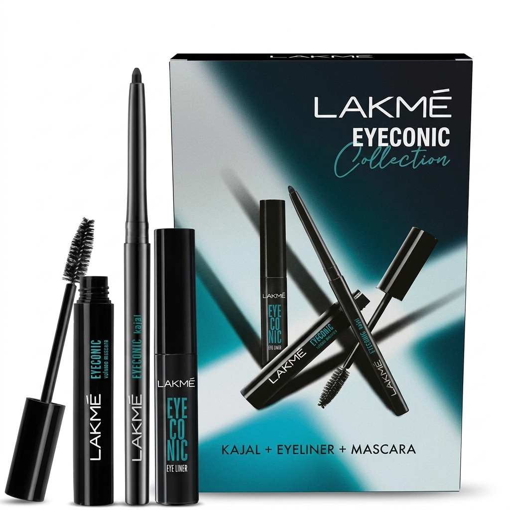 Lakmé Eyeconic Kajal Eyeliner Mascara Kit