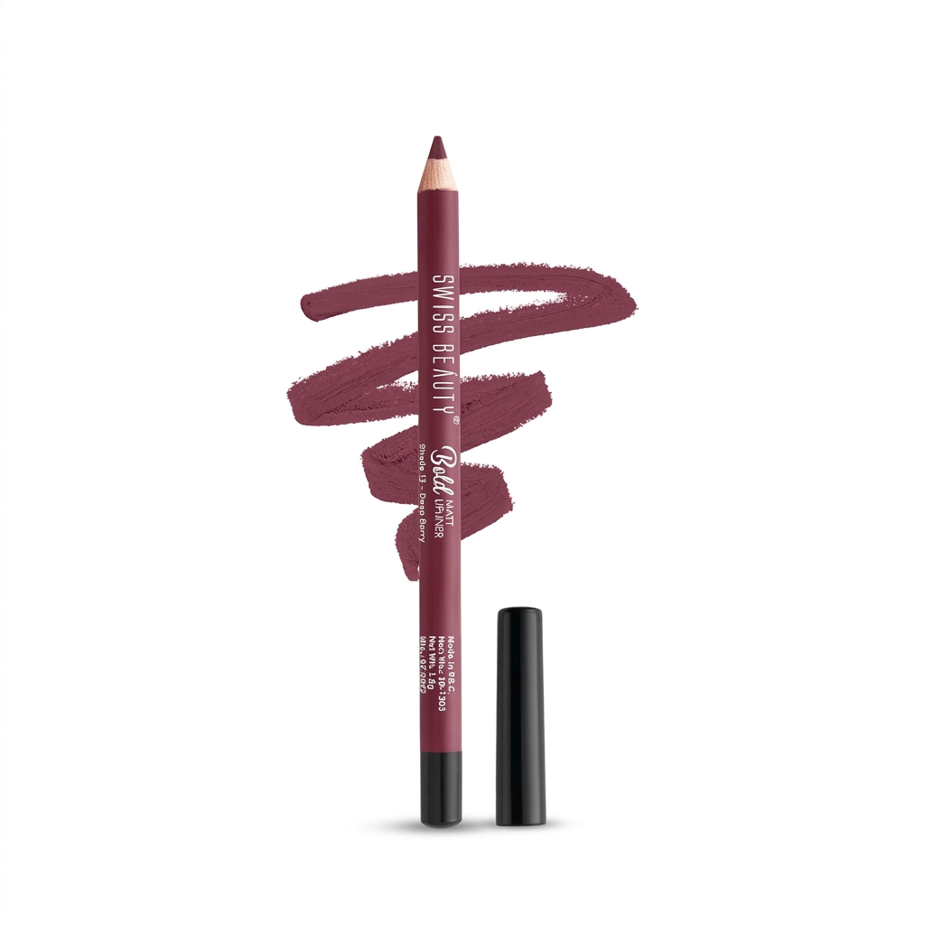 Swiss Beauty Bold Matt Lipliner - Deep Berry