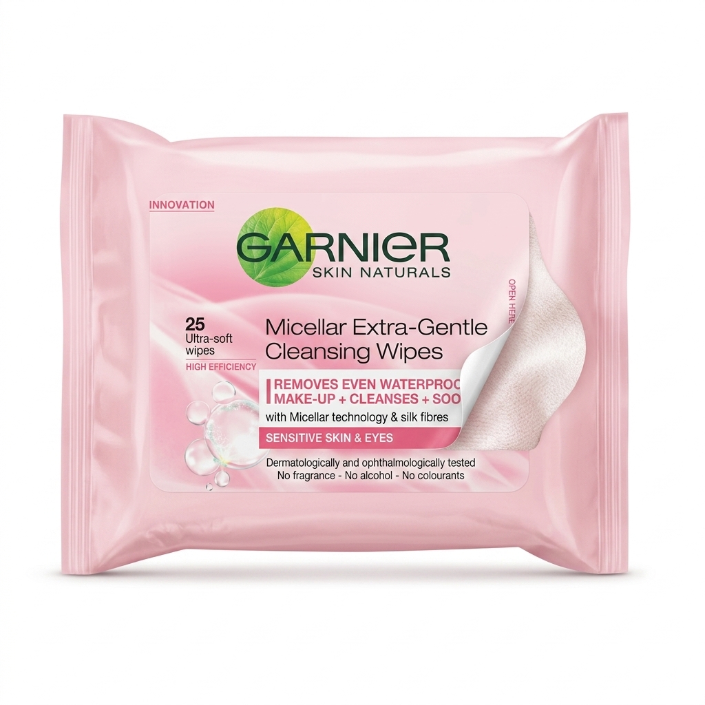 Garnier Micellar Cleansing Wipes 25 | Sensitive Skin