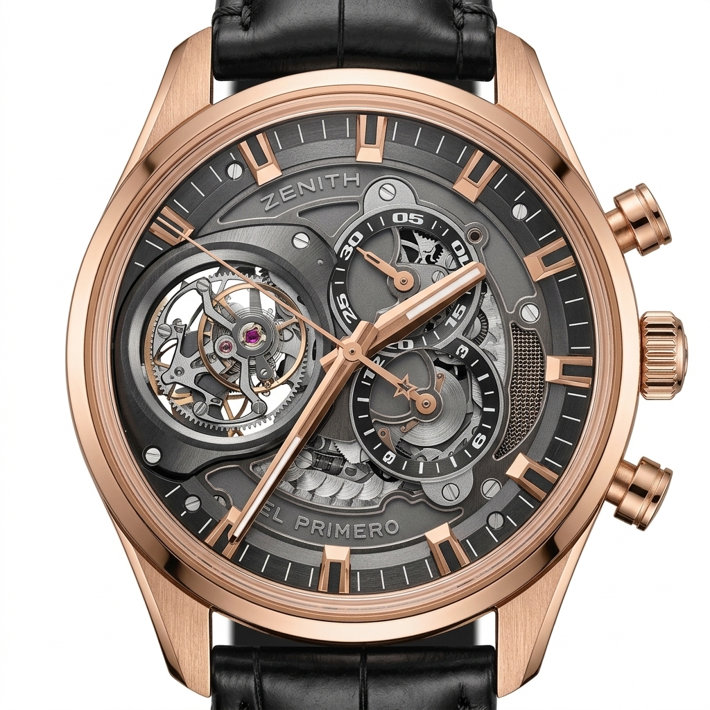 Zenith El Primero Rose Gold Automatic Chronograph