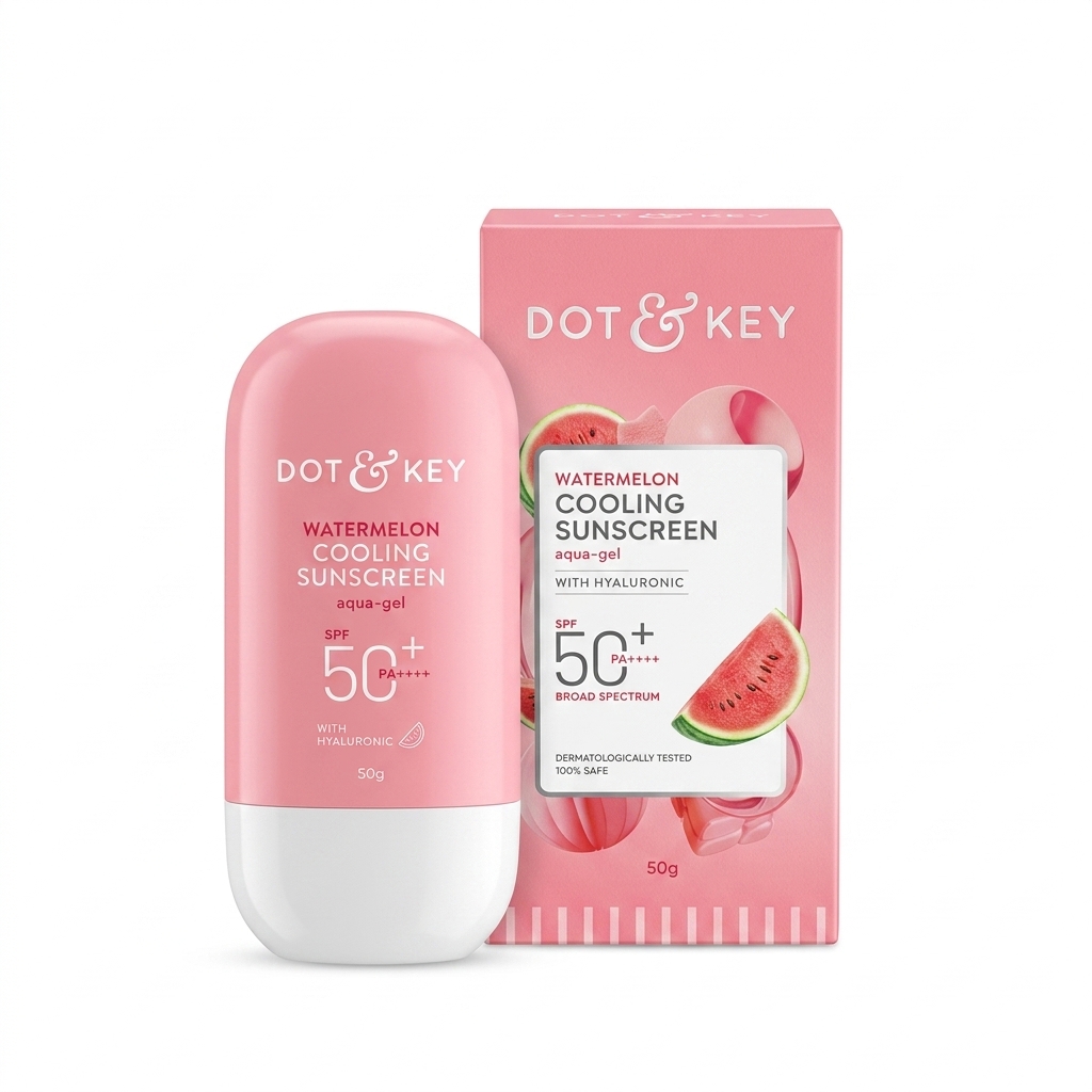 Dot & Key Watermelon Cooling Sunscreen Aqua-Gel SPF 50+