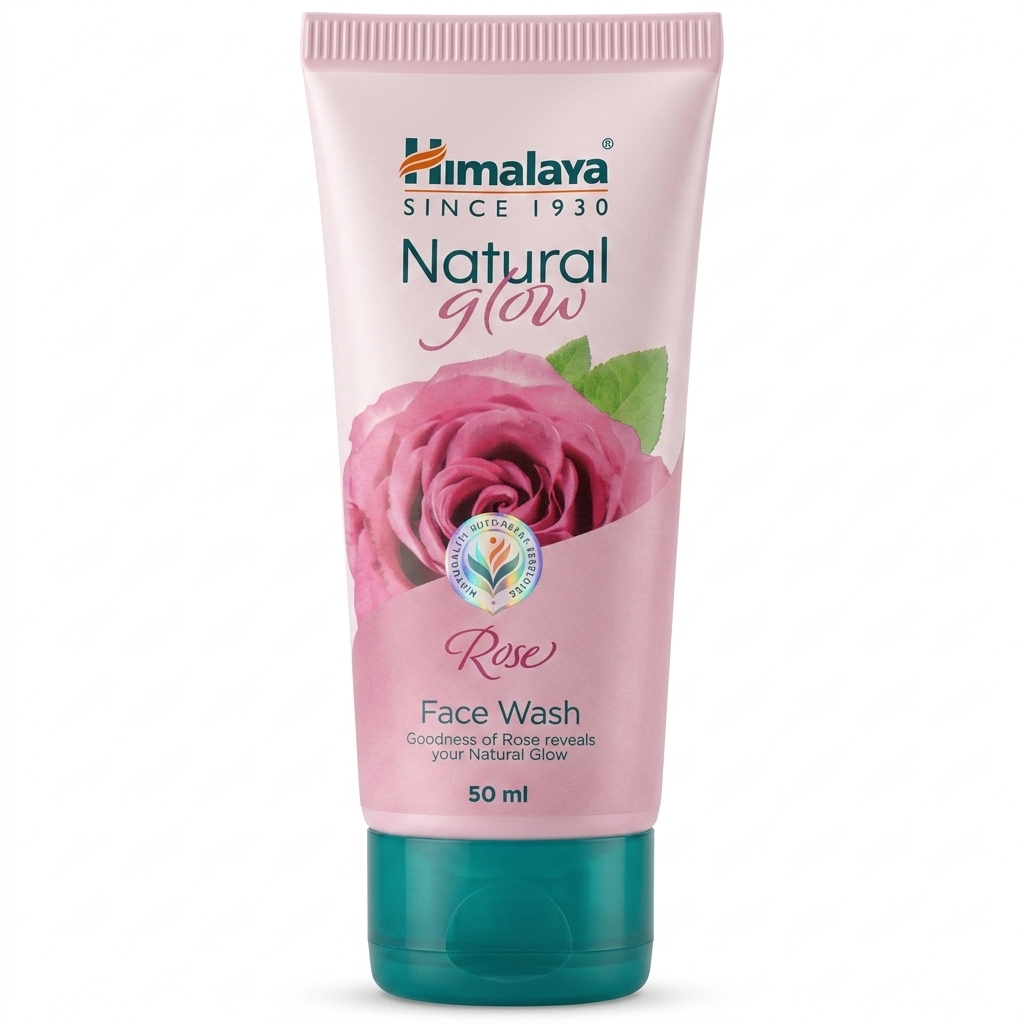 Himalaya Rose Face Wash 50ml | Natural Glow