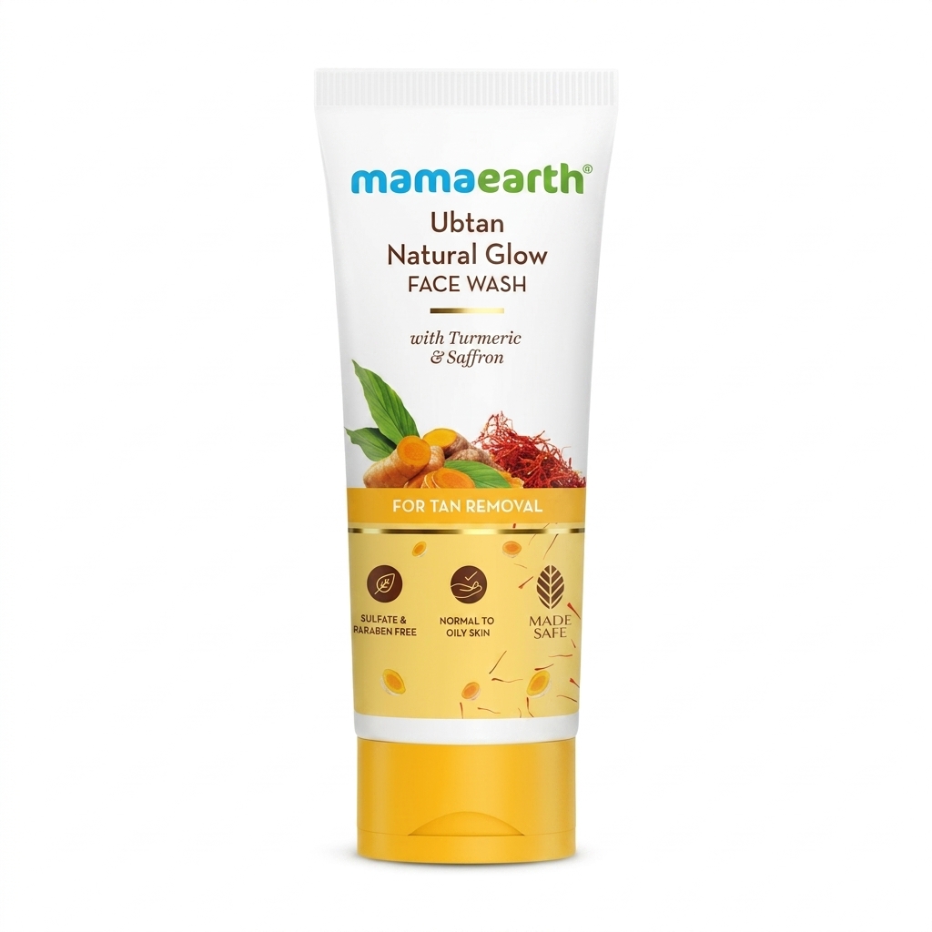 Mamaearth Ubtan Natural Glow Face Wash